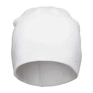 CARLOS beanie white