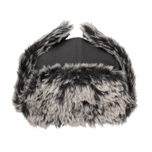 ALASKA faux-fur hat black S/M